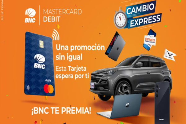 BNC promocion Mastercard debit.