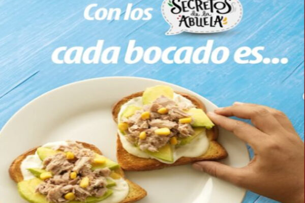 Sándwich de atún bocado de la abuela
