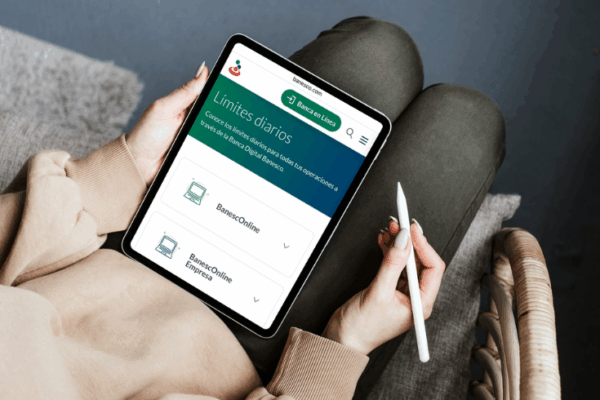 Banesco limites diarios de sus canales digitales