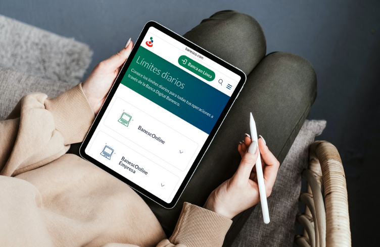 Banesco limites diarios de sus canales digitales