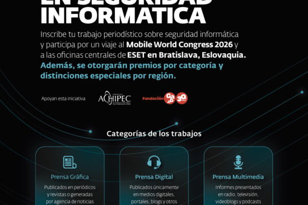 Premio ESET Periodismo en Seguridad Informatica 29.08