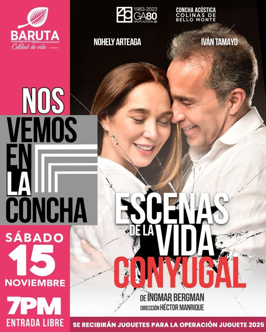 “Escenas de la vida conyugal” llega totalmente gratis el sábado 15 de noviembre en “Nos Vemos en La Concha” 2 IMG 20251106 WA0008