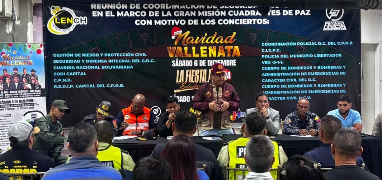 Organizadores de "Navidad Vallenata" y "Fiesta de J.A" garantizan la seguridad del evento con 600 funcionarios y un plan estratégico 1 IMG 20251109 WA0066