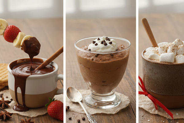 postre achocolatados