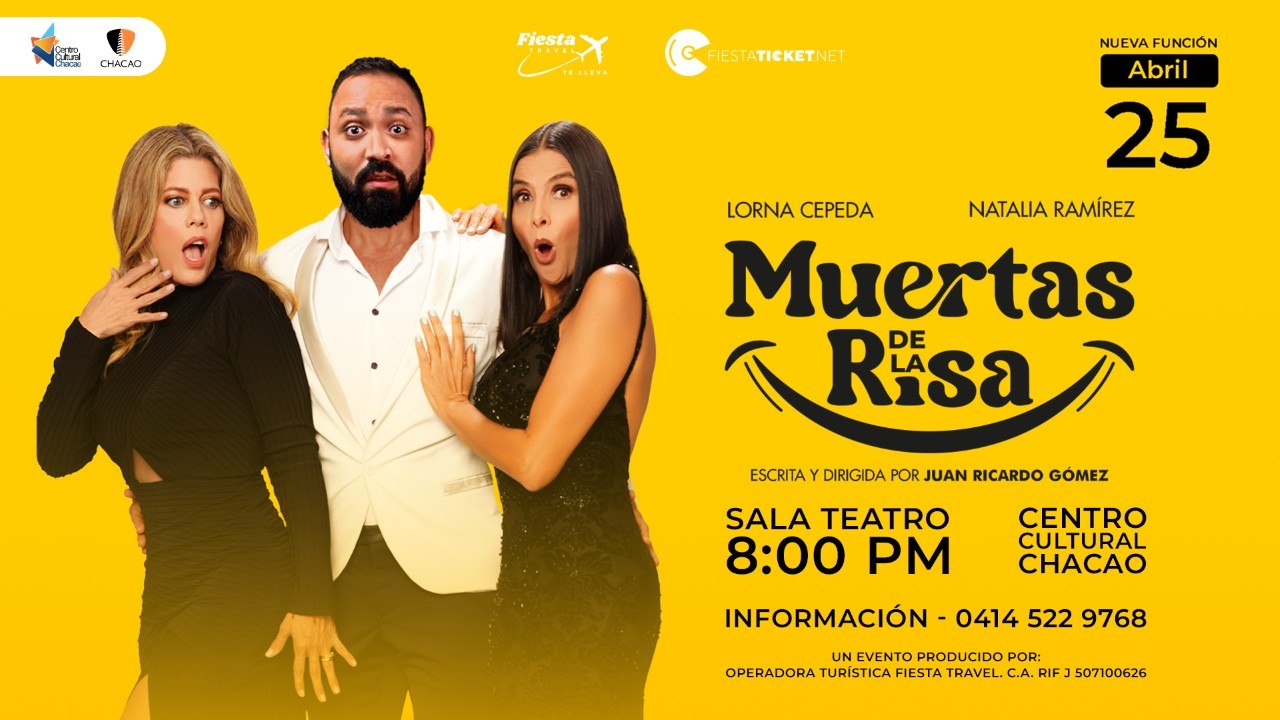 NATALIA RAMIREZ LORNA CEPEDA Y WILLIAMS BLANCO MUERTAS DE LA RISA CENTRO CULTURAL CHACAO 11