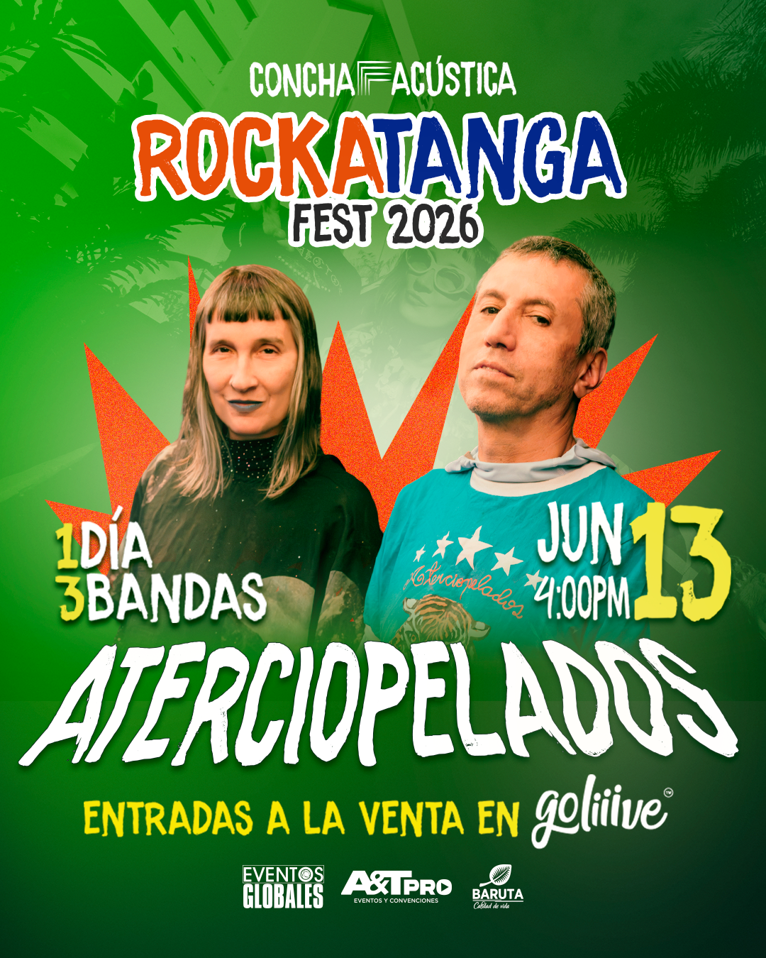 La banda Aterciopelados regresa con “La Pipa de la Paz Tour” en la Concha Acústica de Bello Monte 1 FLYER ATERCIOPELADOS 2026 1