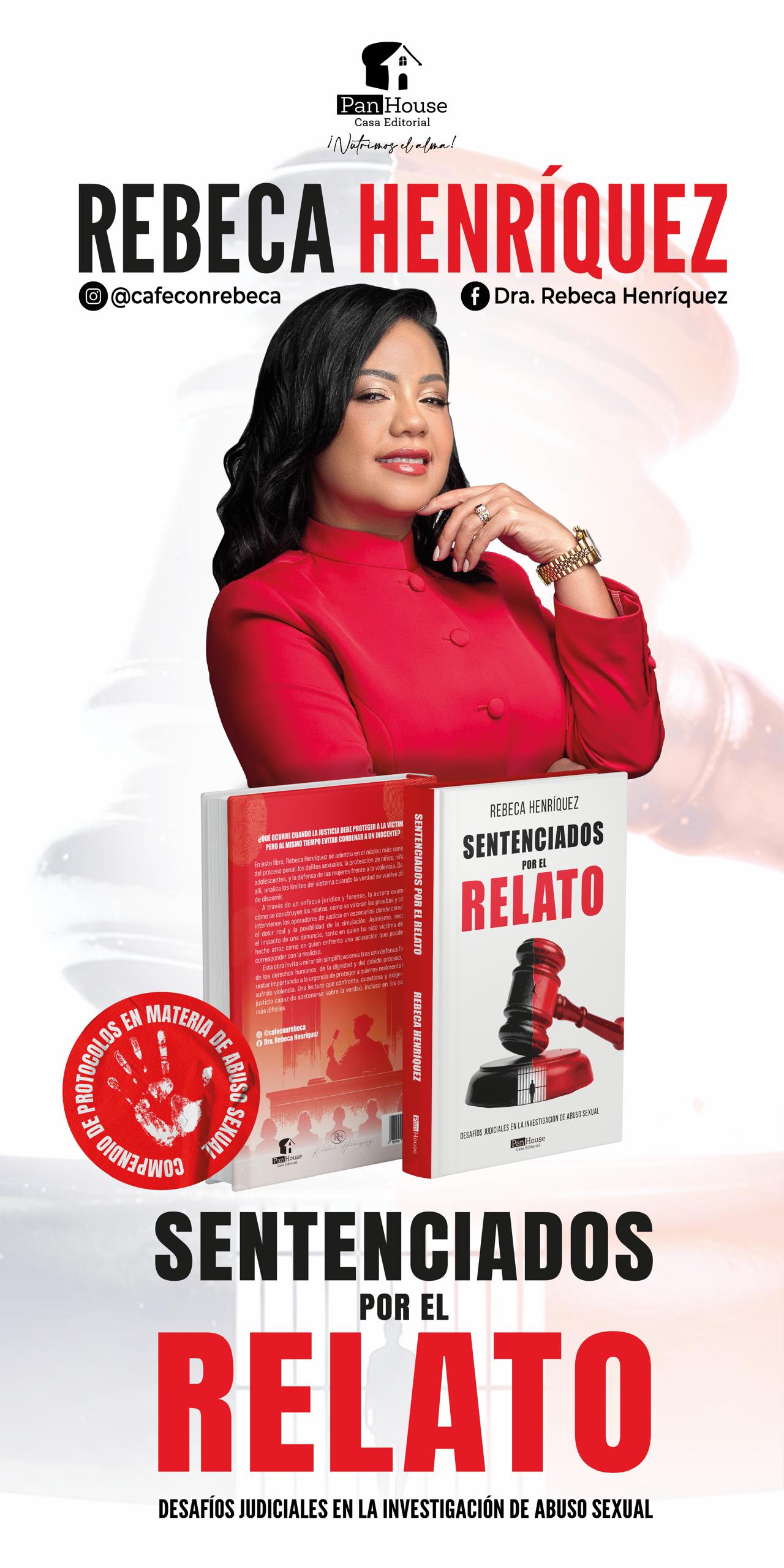 "Tras la huella del crimen": el Best Seller de la Dra. Rebeca Henríquez que lidera la literatura penal actual 3 IMG 20260519 WA0010