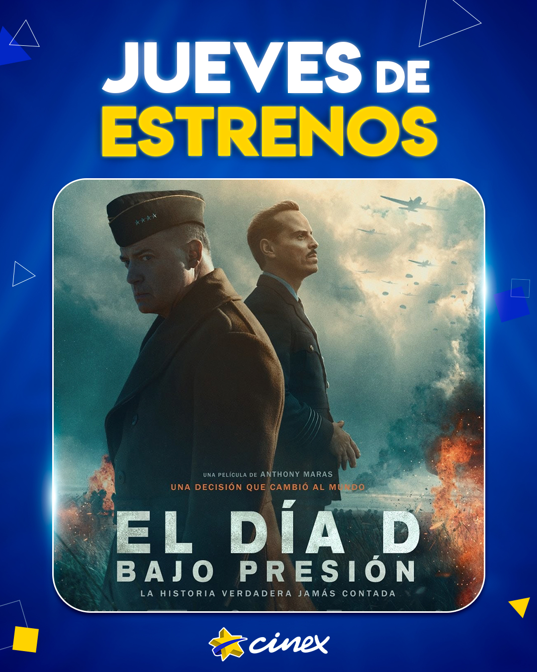 ESTRENOS CINEX DIA D