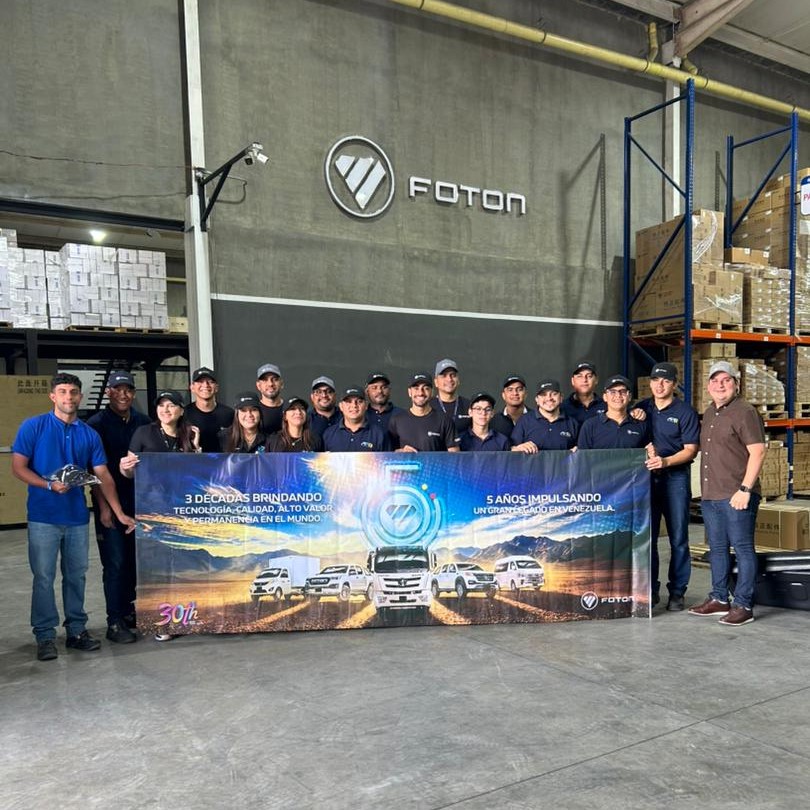 Foton celebra 30 años moviendo al mundo y fortaleciendo el desarrollo de Venezuela 1 Foton 2