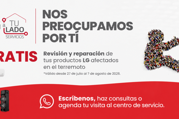 LG NOS PREOCUPAMOS POR TI