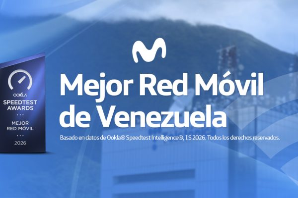 Movistar reconocida por Ookla como la Mejor Red Movil de Venezuela